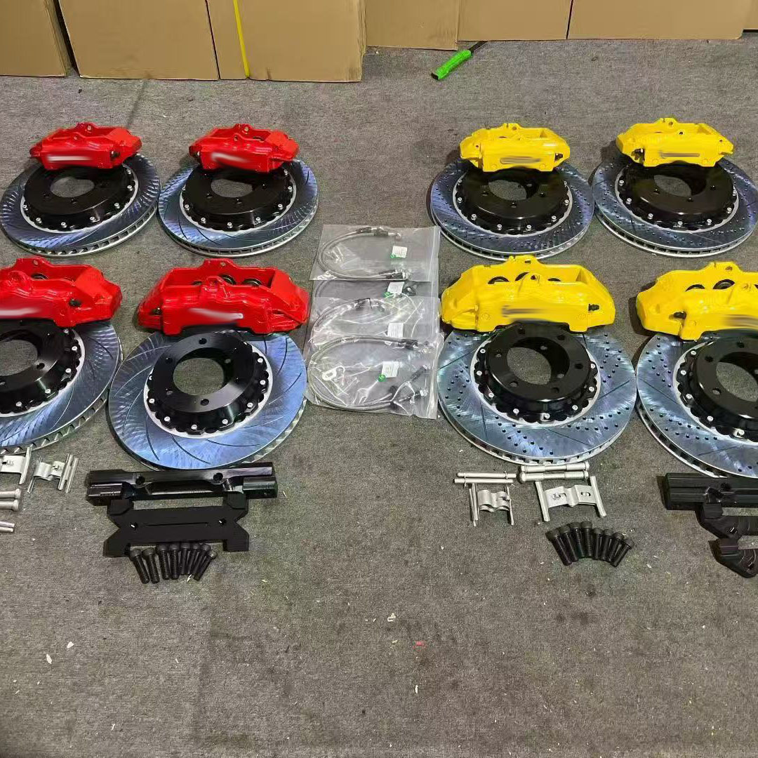 새로운 개조형 브레이크 디스크 캘리퍼 세트 6피스톤 전 - Forged Front Brake Caliper 4 Piston 리뷰 및 가격