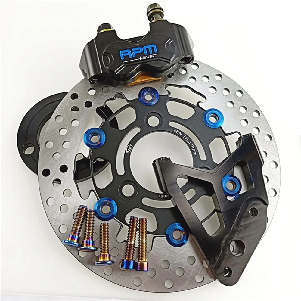 RPM CNC 전기 오토바이 스쿠터 82mm 브레이크  - Front Rear Brake Caliper Bracket Kit 리뷰 및 가격